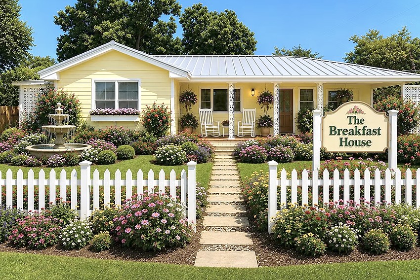 A rendering of the new Breakfast House at the corner of Fruitville Road and North Briggs Avenue. A rendering of the new Breakfast House at the corner of Fruitville Road and North Briggs Avenue.