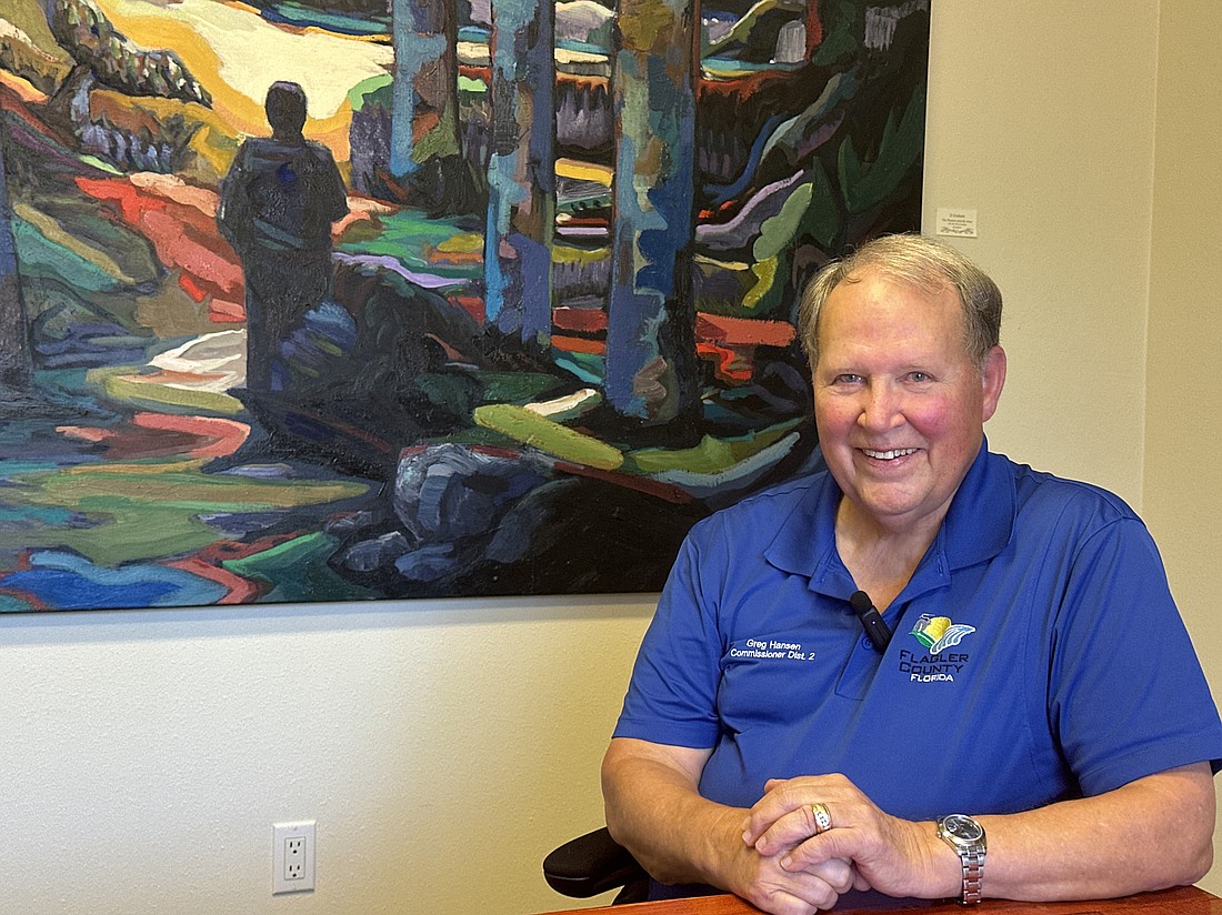 Flagler County Commissioner Greg Hansen. Photo by Rich Carroll.
