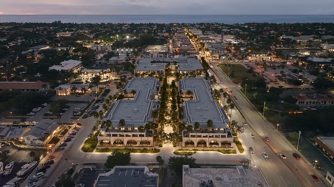 The Avenue is a mixed-use development under construction in Naples at the gateway to the Fifth Avenue shopping district.