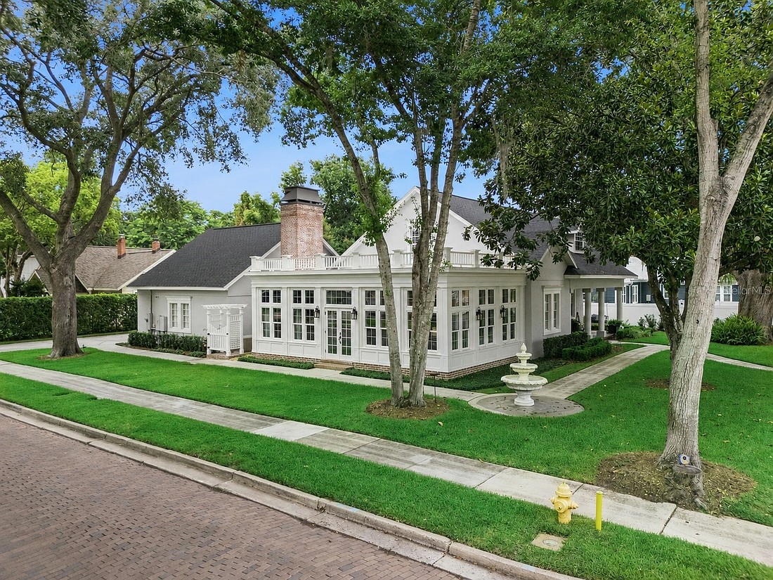 The home at 121 W. Maple St., Winter Garden, sold July 20, for $1,700,000. It was the largest transaction in Winter Garden from July 20 to 26. The sellers were represented by Tara Moore, Tara Moore Real Estate.