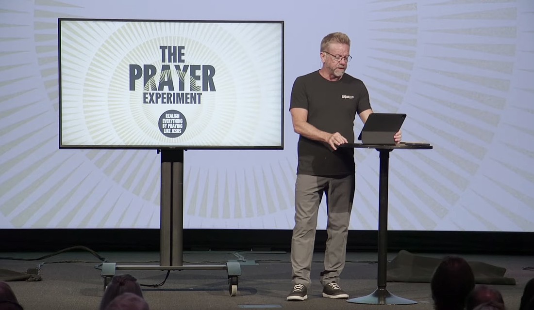 Salty Church Pastor Robbie O'Brien leads his new series, "The Prayer Experiment." Courtesy photo