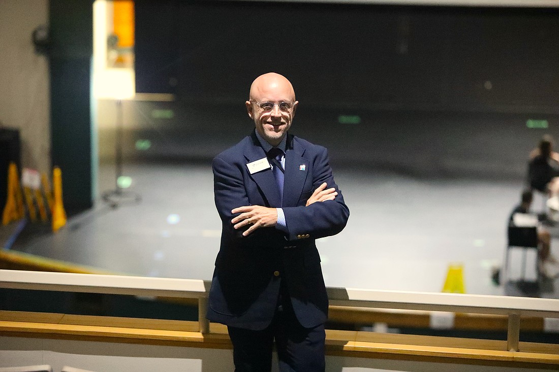 Craig Uppercue, the Fitzgerald Performing Arts Center's new director. Photo by Brent Woronoff