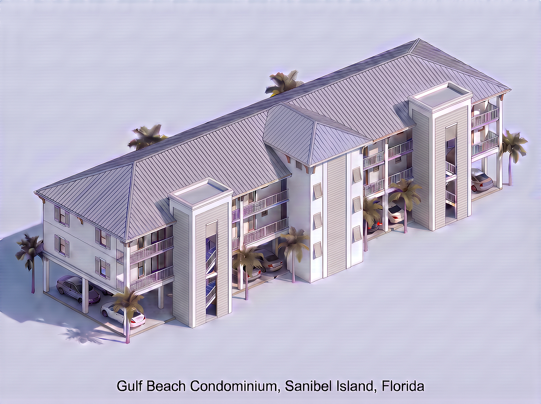 Construction will start in late August on the 14-unit Gulf Beach Condominium.
