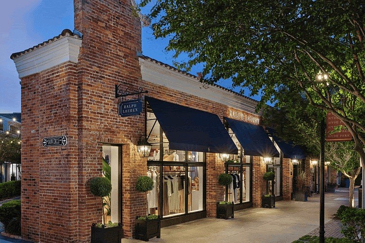The Ralph Lauren boutique in Tampa’s Hyde Park Village.