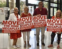 Lakewood Ranch residents Kathy Flora, Laura Moninski, Nicholas Keen and Susan Solz are happy with the July 28 outcome.