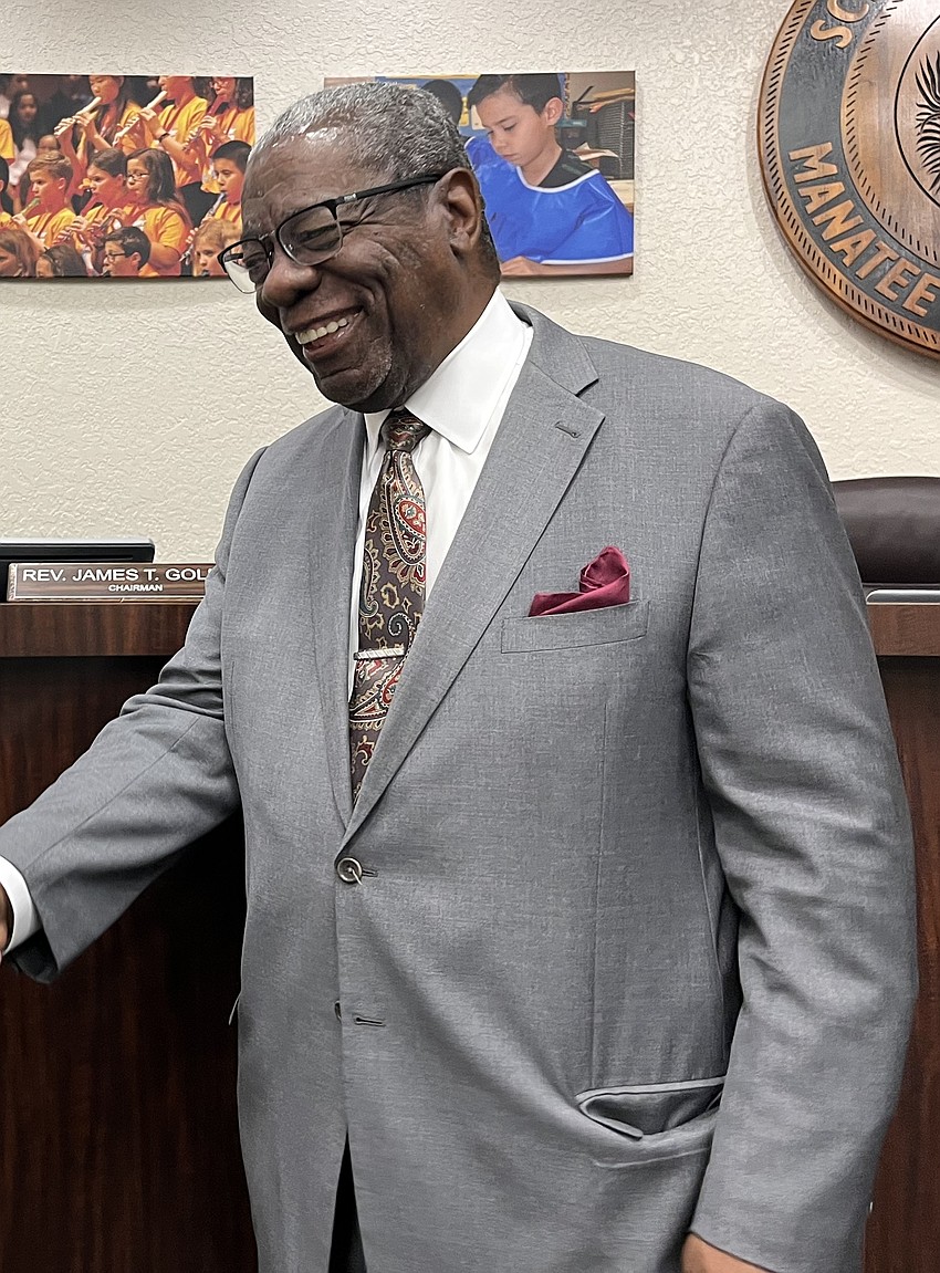 James T. Golden served on the school board from 2018 to 2022 and was elected as chair for his last year. James T. Golden served on the school board from 2018 to 2022 and was elected as chair for his last year.