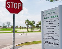 The businesses in the Shoppes of Bay Isles commercial complex are the destination of a majority of drivers who use Bay Isles Parkway, according to an engineering study commissioned by the Bay Isles Association.