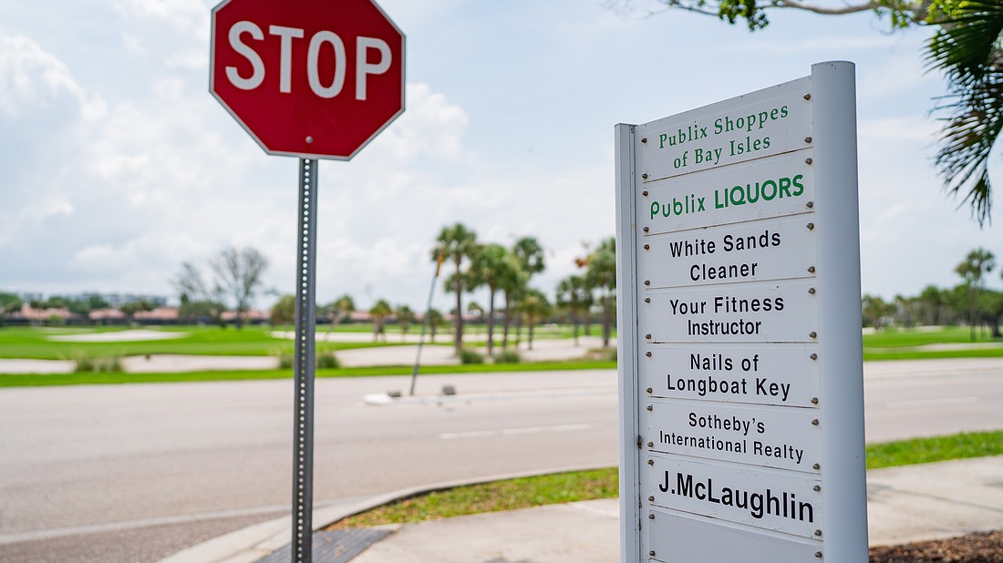 The businesses in the Shoppes of Bay Isles commercial complex are the destination of a majority of drivers who use Bay Isles Parkway, according to an engineering study commissioned by the Bay Isles Association.