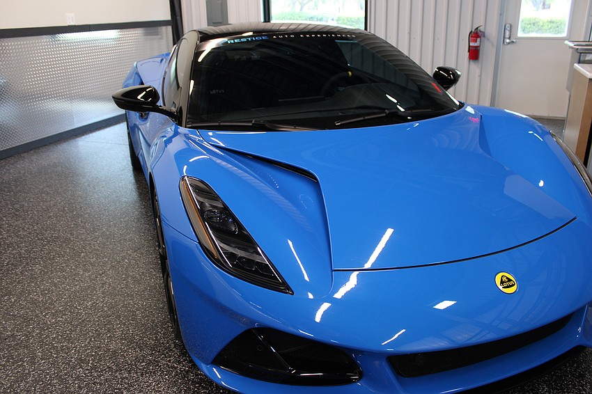 Although Prestige Auto Experiences owner Jeremy Keller says a Lotus looks like a half million dollar car, it lists closer to $100,000.