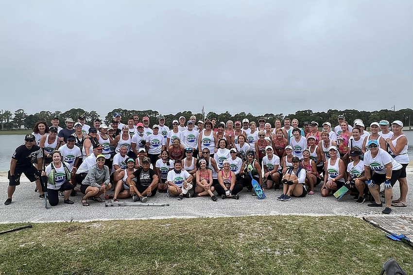 The Nathan Benderson Park paddling program has about 150 members across all teams. The Nathan Benderson Park paddling program has about 150 members across all teams.