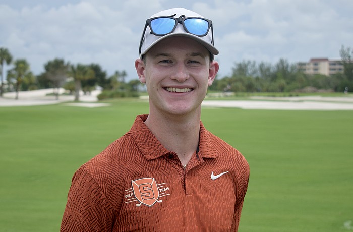 As a junior, Jacob Menard tied for 29th place individually at the 2025 FHSAA Class 3A state championship by shooting a 10-over-par 154 (76-78).