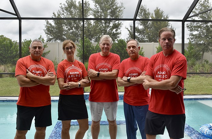 Harold Kobakof, Luzette Socash, Greg Dunbar, Howard Sosnik and Jim Toolen are not done fighting the high-density project slated to be built adjacent to their Lakewood Ranch neighborhood.
