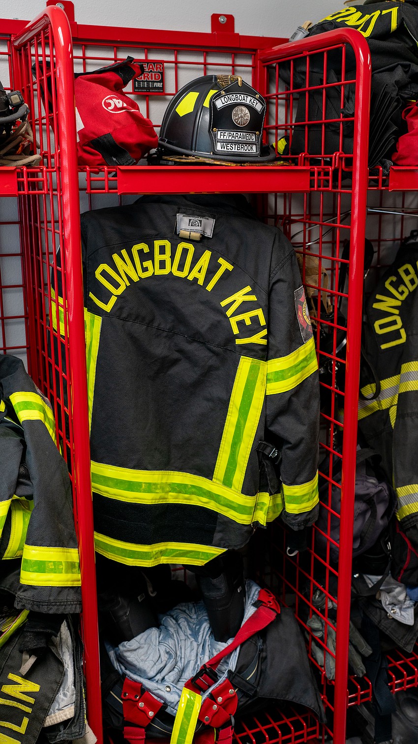 Firefighter ensembles pose health risks to first responders because they are made using PFAs and collect carcinogens from burning plastics, insulation and other materials.