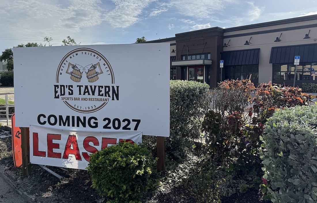 Ed's Tavern is planning to open at 4131 S. Tamiami Trail in Sarasota, south of Bee Ridge Road.