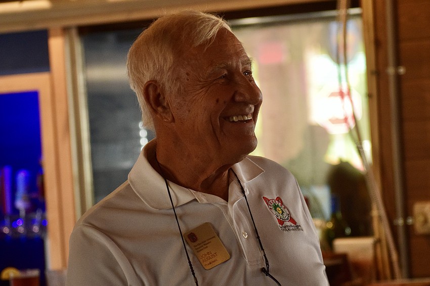 Sarasota resident John August has been president of the Ohio State Alumni Club of Sarasota-Manatee for at least a decade, by his account. He attended Ohio State from 1964-68 and has been a proud alumnus ever since.