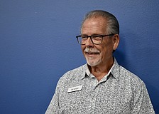 District 3's Jack May is a write-in candidate in the District 1 commission race.