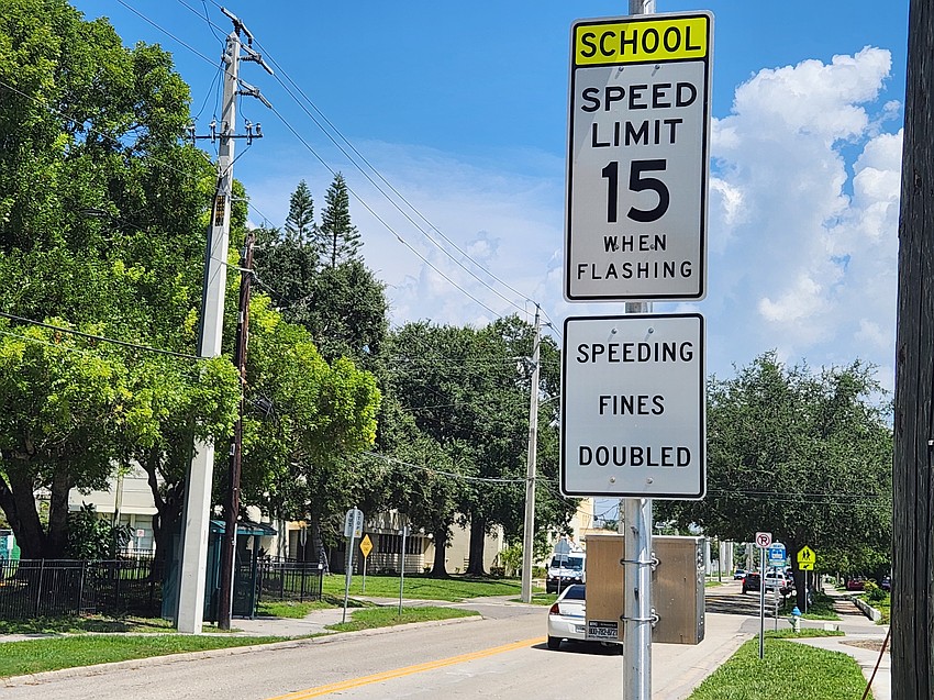 School zones will be active as kids return to school on Monday, Aug. 10.