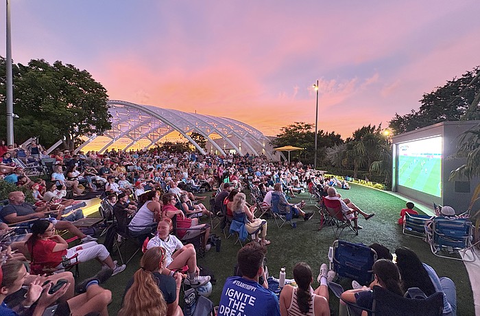 World Cup watch parties were among the recent events at The Bay park.