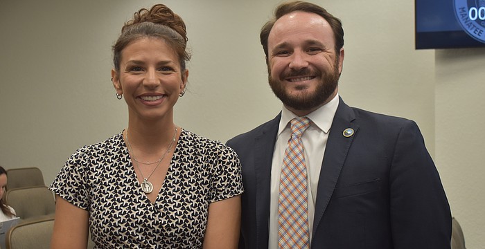 Commissioner Amanda Ballard and Government Relations Manager Brent Anderson are eager to work with Manatee County students to close the gaps between local, state and national government through the new Model Manatee program.