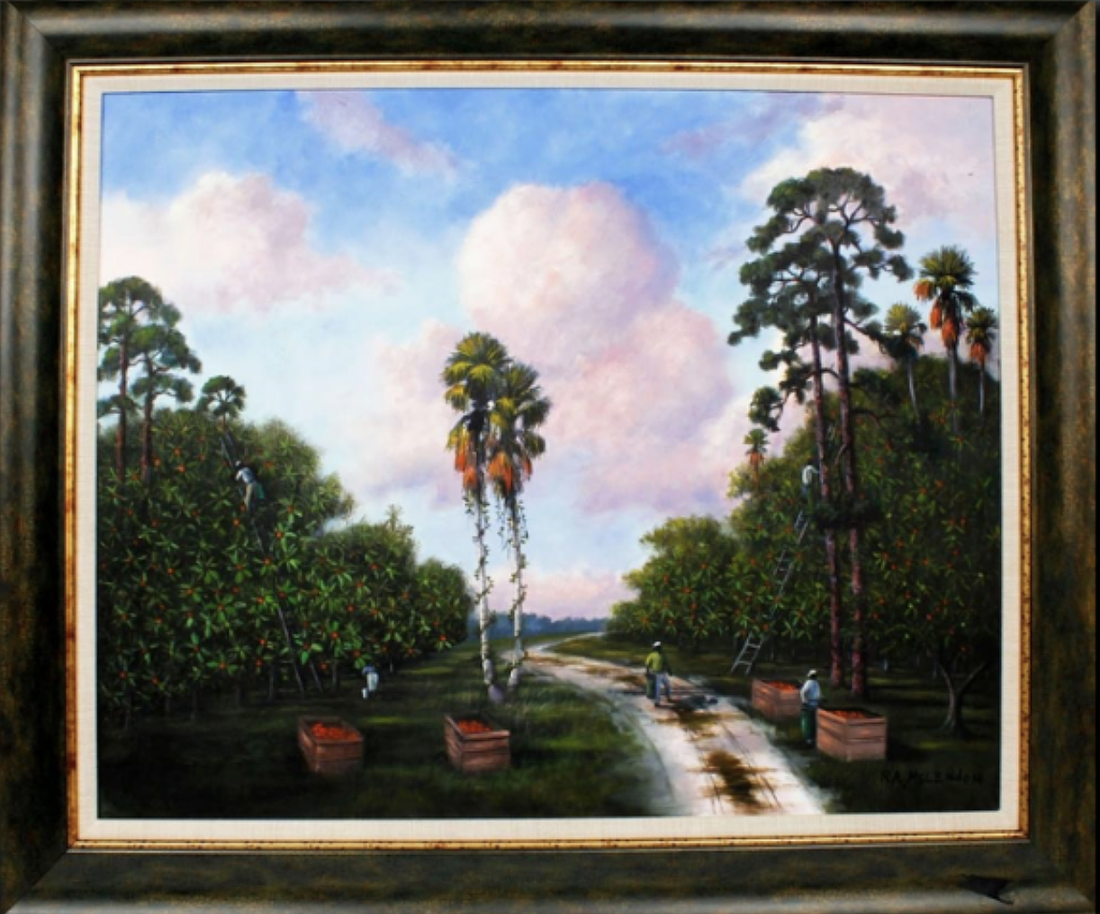 "Orange Grove" by Roy A. McLendon Sr. will be on display.