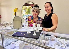 Mia Eylon, right, recently took the helm at the newly renamed St. Armands Jewelers. With input from Diane DelloRusso, manager of Jewelry by Cole, and other experts, the new shop hasn't skipped a beat in serving patrons on Boulevard of the Presidents.