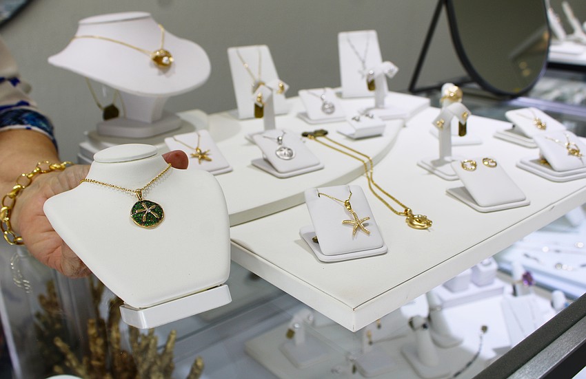 St. Armands Jewelers endeavors to offer something for everyone with its selection of fine jewelry, including plenty of ocean-inspired pieces.
