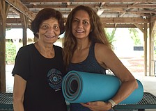 Country Club's Lilly Chaddha and her daughter, Simi Ranajee, find Shanti Yoga to be a place of peace, relaxation and growth.