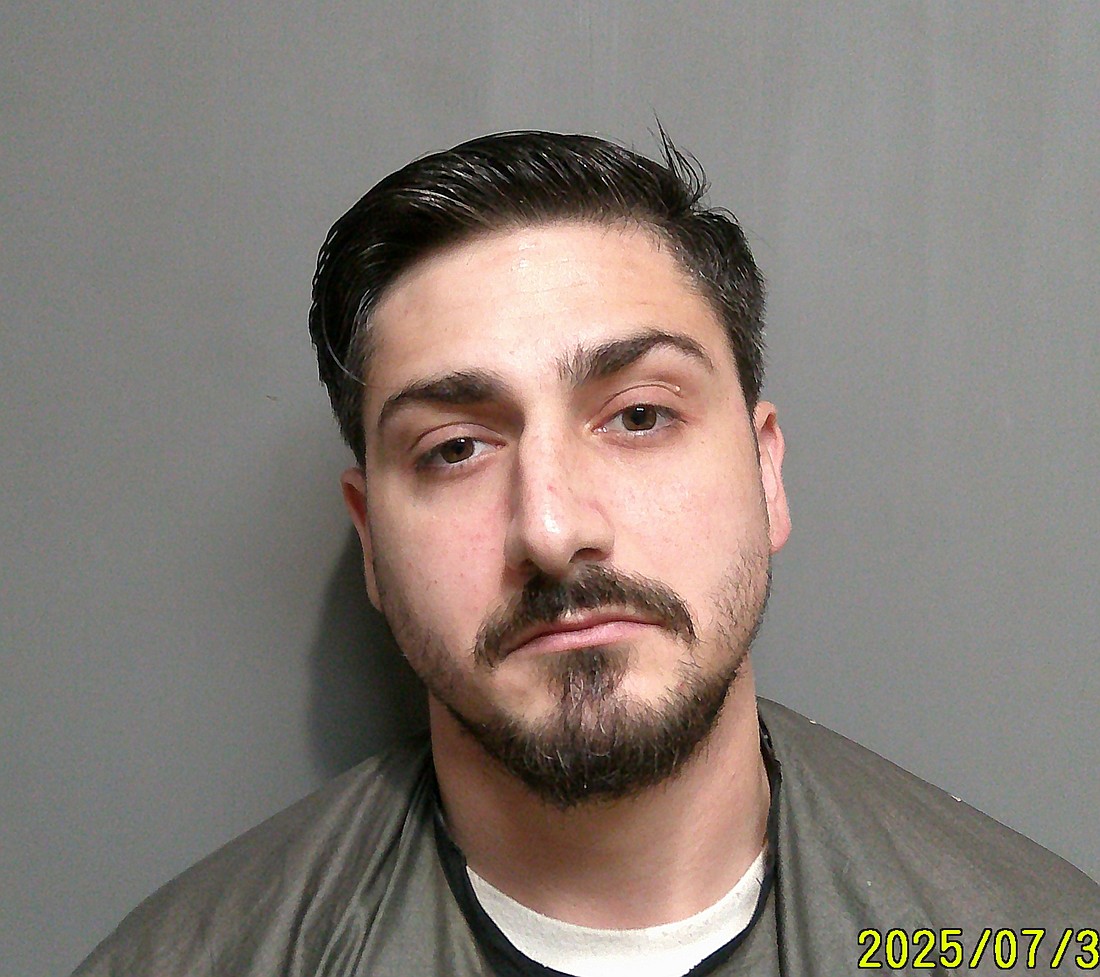 Eric Hoover Jr. was sentenced in connection with child exploitation and narcotics cases. Photo courtesy of the Flagler County Sheriff's Office.