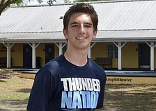 Paxon Hermann placed sixth for pole vault at the 2026 FHSAA Class 1A track and field state championship in May. That was far from the only discipline he worked on this summer.
