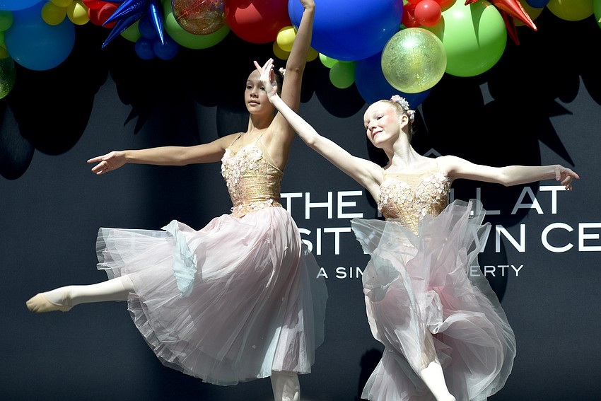 Sarasota Ballet 14-year-olds Harper Siliman and Qwynn Dureska have both had a passion for dance for 12 years.