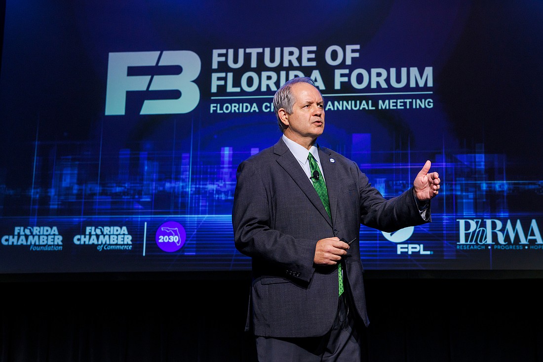 Florida Chamber of Commerce and Foundation President and CEO Mark Wilson believes the state's economy has a high ceiling.