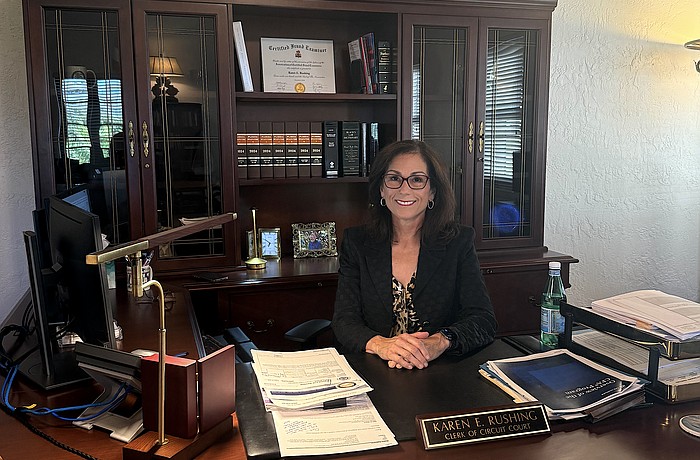 Karen Rushing is the Sarasota Clerk of Circuit Court and County Comptroller.