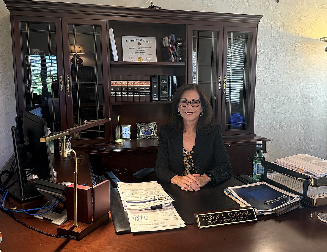 Karen Rushing is the Sarasota Clerk of Circuit Court and County Comptroller.