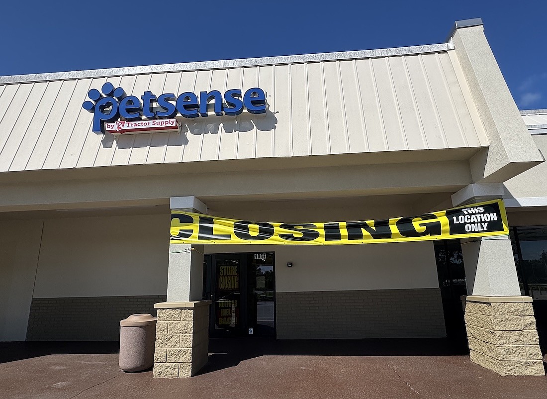Petsense at 1067 N Tamiami Trail in Nokomis is closing.