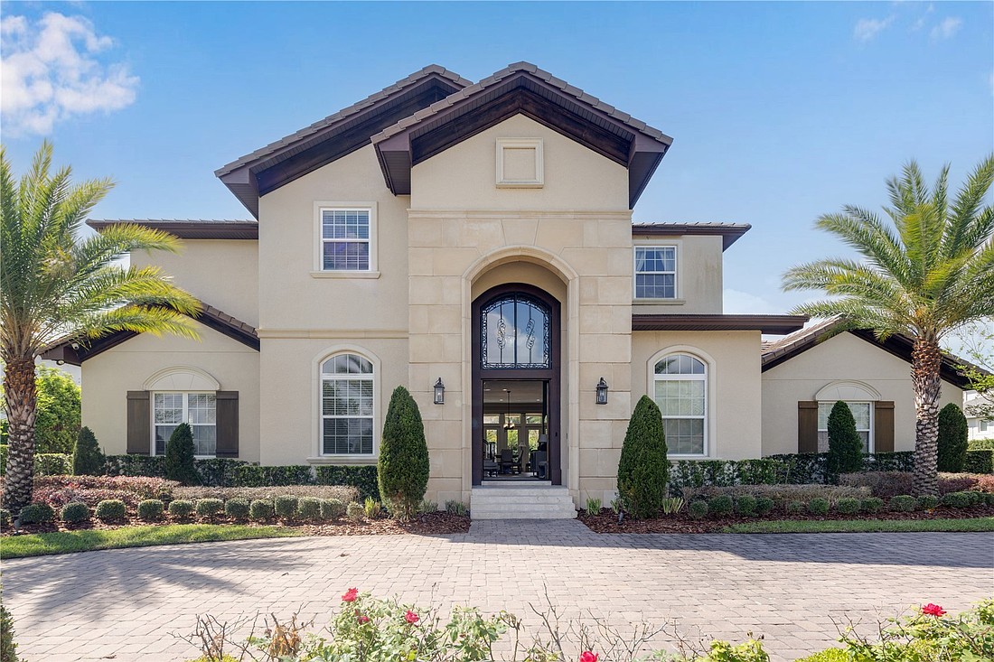 The home at 13304 Bellaria Circle, Windermere, sold Aug. 7, for $2,600,000. Set on nearly 3/4 of an acre with water views, this two-story residence offers just under 5,000 square feet of living space. The sellers were represented by Caroline De Castro Marcellini, Compass Florida LLC.