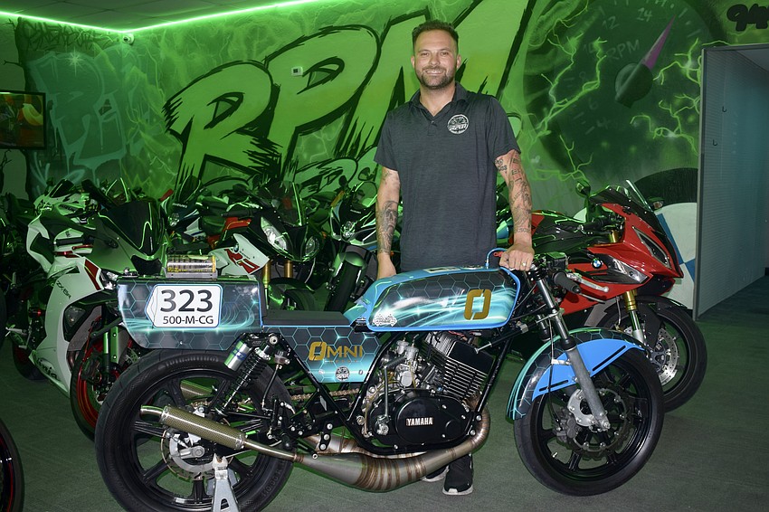 Mark Salle-Tabor, pictured here with the Mark Salle-Tabor, pictured here with the