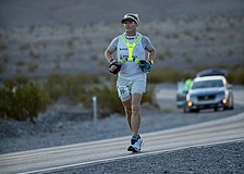 The Badwater 135, organized annually since 1987, starts in Death Valley and ends on Mt. Whitney in California. Brad Hamilton was one of just 100 runners around the world selected to this year's field.