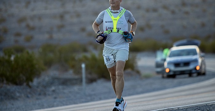 The Badwater 135, organized annually since 1987, starts in Death Valley and ends on Mt. Whitney in California. Brad Hamilton was one of just 100 runners around the world selected to this year's field.