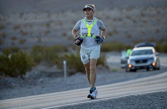 The Badwater 135, organized annually since 1987, starts in Death Valley and ends on Mt. Whitney in California. Brad Hamilton was one of just 100 runners around the world selected to this year's field.