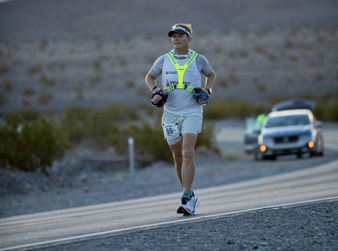 The Badwater 135, organized annually since 1987, starts in Death Valley and ends on Mt. Whitney in California. Brad Hamilton was one of just 100 runners around the world selected to this year's field.