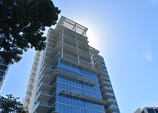 The Unit 12 condominium at 605 S. Gulfstream Ave. was built in 2021 and it has four bedrooms, four-and-two-half baths and 5,328 square feet of living area.