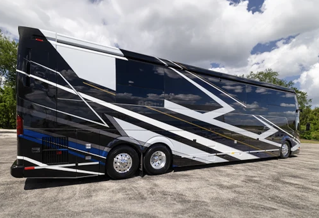 Fractional ownership provides reduced depreciation exposure, covers maintenance and repairs and includes full management by The Motorcoach Store.