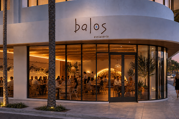 Balos Restaurant will be located on the ground floor of The Edge Sarasota in a 7,200-square-foot space.