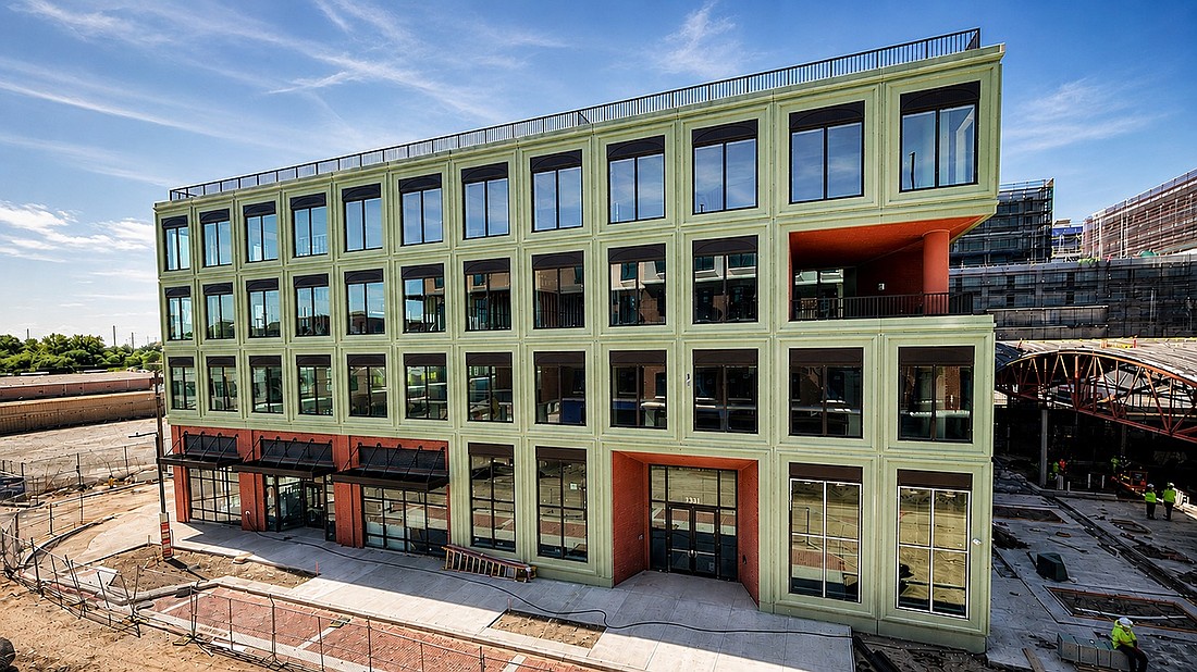 The main six-story office building in the Gasworx district is located at 1301 E. 4th Avenue in Tampa.