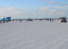 A health advisory has been issued for water quality at North Lido Beach.