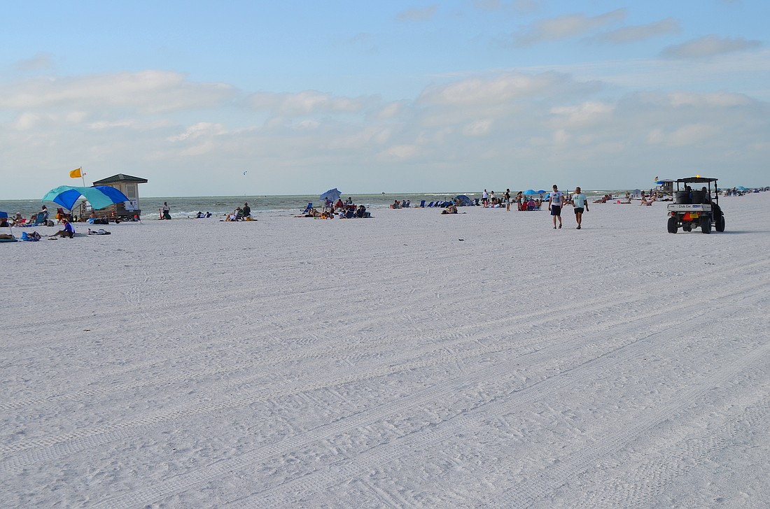 A health advisory has been issued for water quality at North Lido Beach.