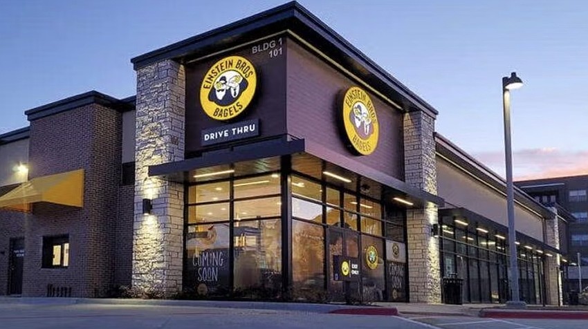 Einstein Bros. Bagels' menu includes bagels, spreads, breakfast and lunch sandwiches, muffins, cookies, pastries, coffees, teas and other beverages and items. Einstein Bros. Bagels' menu includes bagels, spreads, breakfast and lunch sandwiches, muffins, cookies, pastries, coffees, teas and other beverages and items.